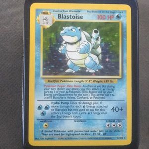 Holo Blastoise 2/102 Rare Pokemon Card